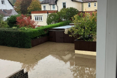 Flooding at Crossways